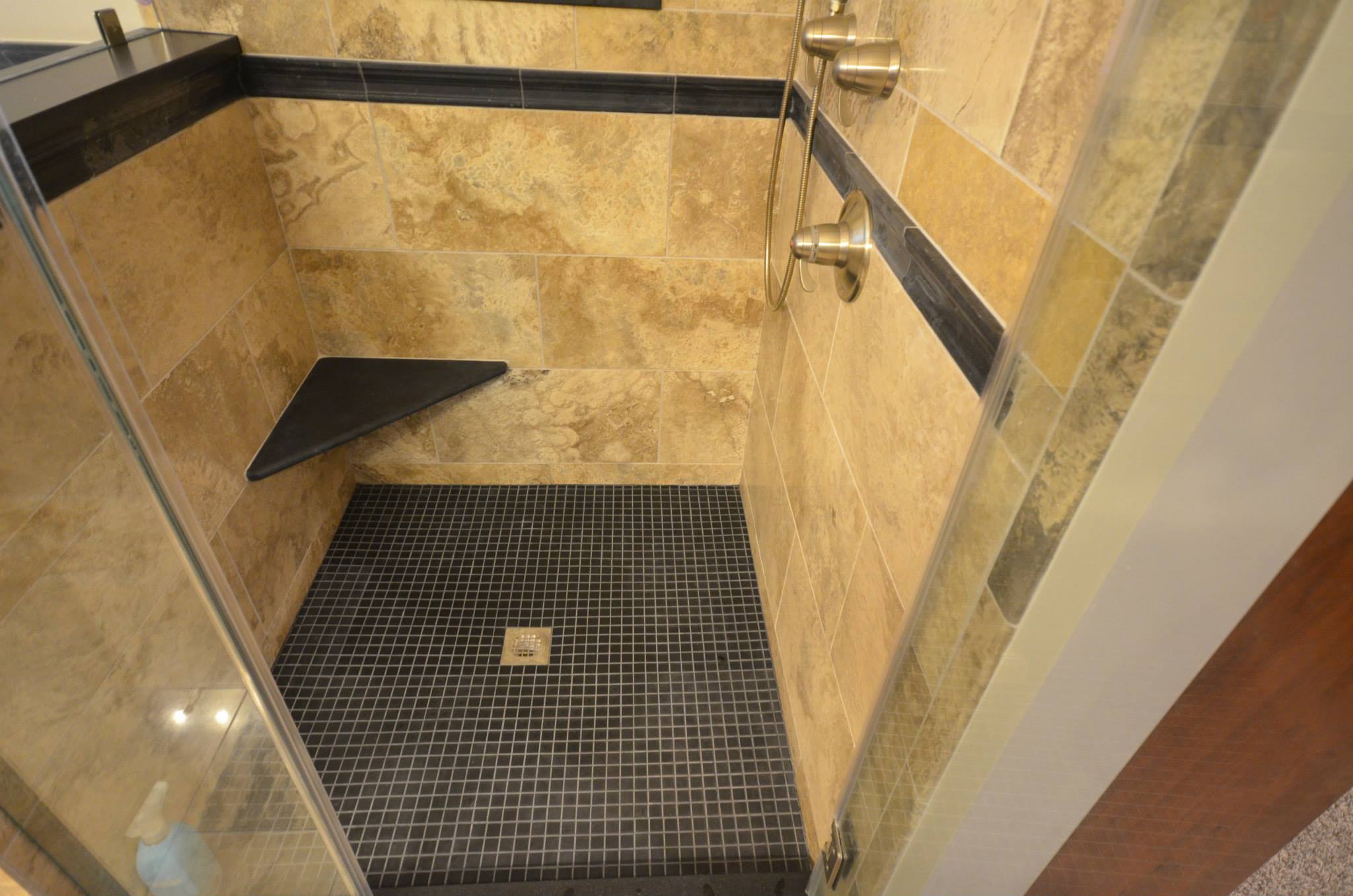 Choosing the Right Bathroom Floor Tile Grout - Bauscher Construction