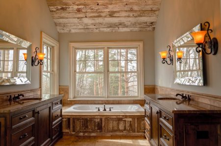 Wooden Bathroom