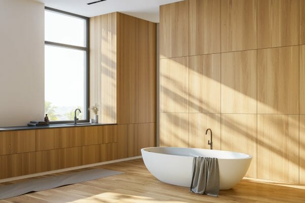 Wooden Bathroom